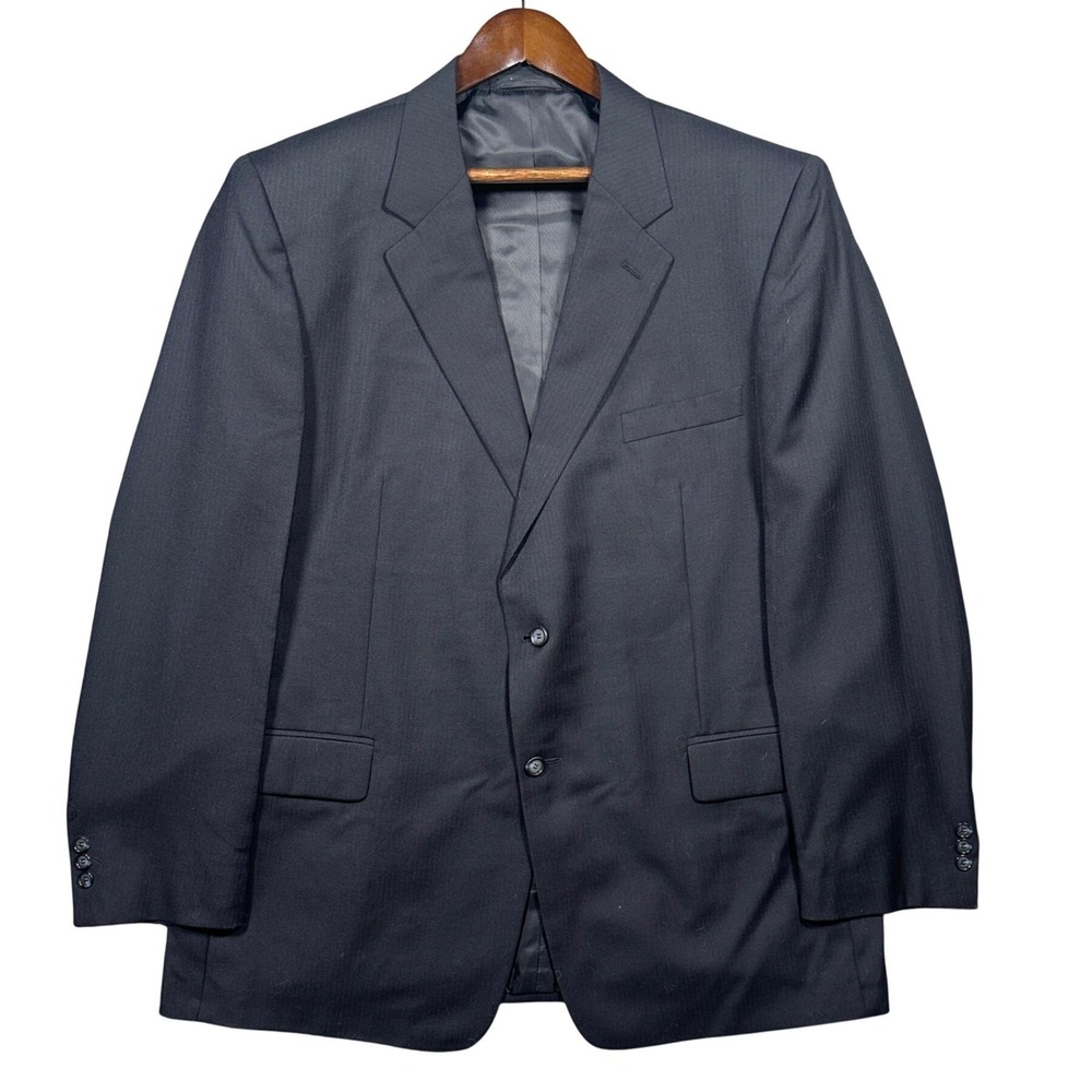 Henry Grethel Suit Men 48L Charcoal Grey 2-Piece Suit - Picture 2 of 13